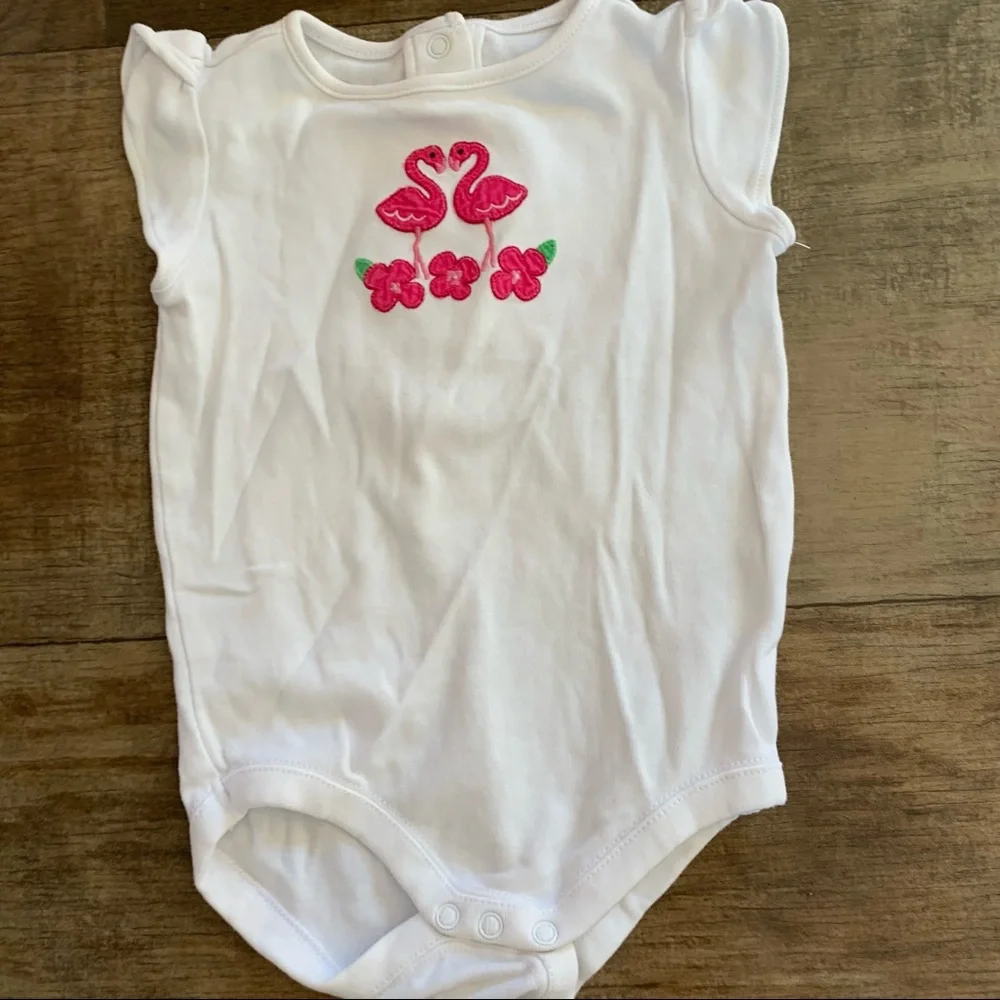 Gymboree flamingo outfit